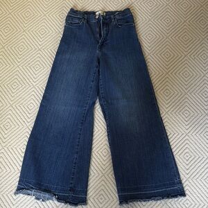 Frame Denim Dark Blue Flare Jeans